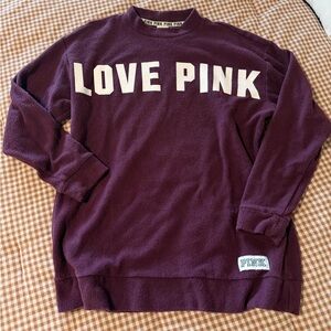 Victoria's Secret PINK Purple Sweatshirt